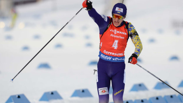Дмитрий Пидручный выиграл гонку преследования в шведском Эстерсунде