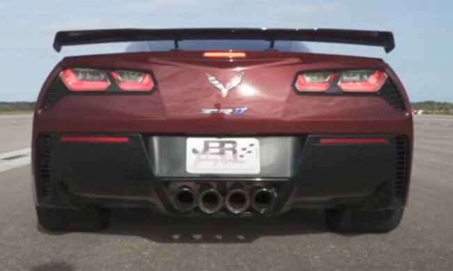 2019 Corvette ZR1, скріншот відео