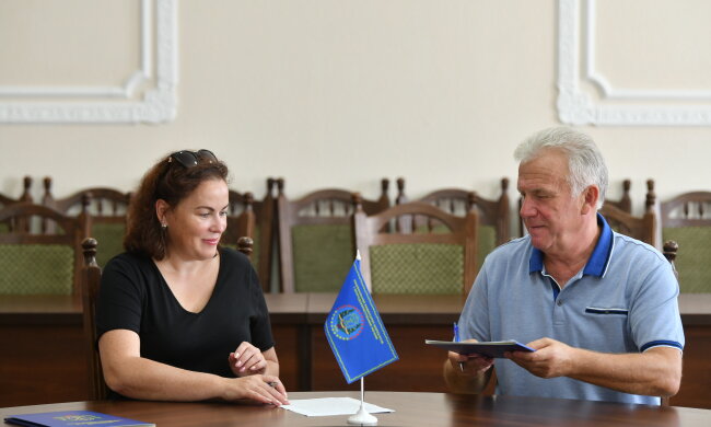 Марія Мілецька з Станіславом Ніколаєнком