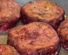Котлети з гречки та буряка: фото скрін рецепту