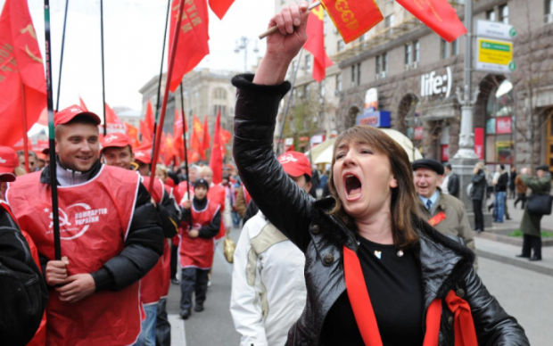 У Києві побили скандального комуніста 