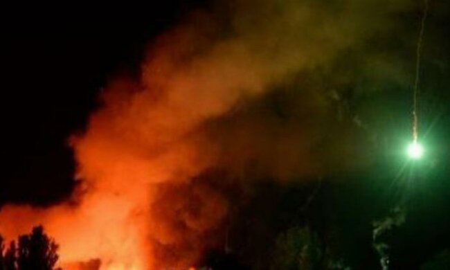 Пожежу на складі боєприпасів у Сватовому спричинила сигнальна ракета - Міноборони