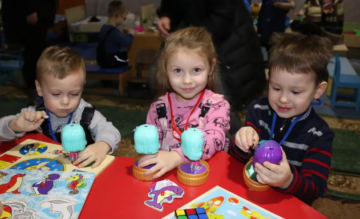 Діти в укритті. Фото: Нова українська школа