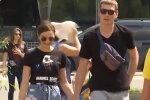 Харьковчане скованные цепями расстались, кадр из репортажа Спецкор: YouTube