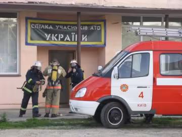 У Києві намагалися підпалити офіс волонтерів