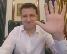 Володимир Зеленський, скріншот відео