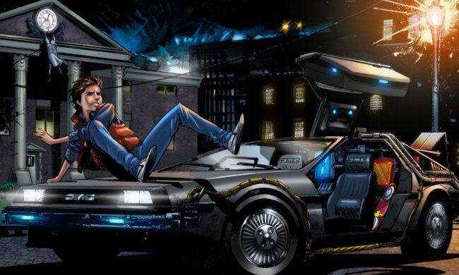 DeLorean, скріншот: YouTube
