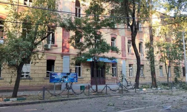 Понівечений заклад в Одесі, фото з соцмереж