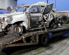 Почалося? Вночі злетів у повітря джип начальника митниці
