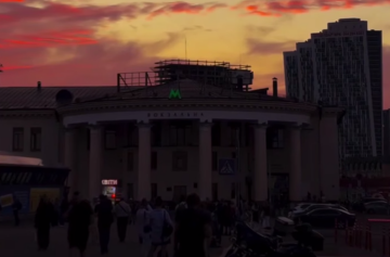 Київ, метро, кадр з відео