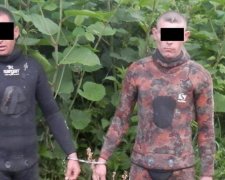 На Закарпатті впіймали водолазів-контрабандистів