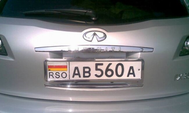 Поліція штрафуватиме водіїв авто грузинських «сепаратистів»