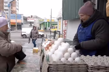 Цены на яйца. Фото: скрин youtube