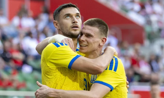 Сборная Украины по футболу — матч против Польши