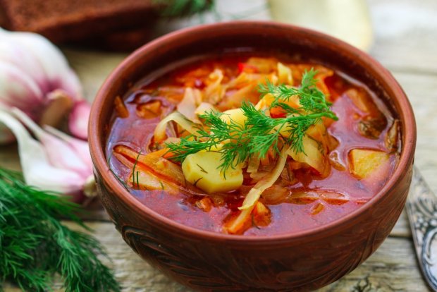 Щи: традиционный рецепт супа из капусты