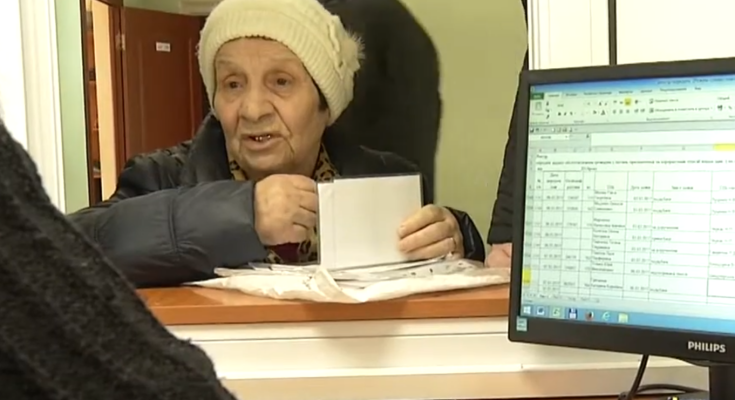 Пенсионерка. Фото: скрин youtube