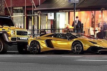 Садовский принц привез в Лондон на выходные автопарк за $1,5 млн (фото) 