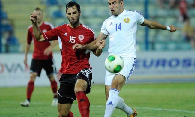 Армения проиграла албанцам матч за два миллиона евро