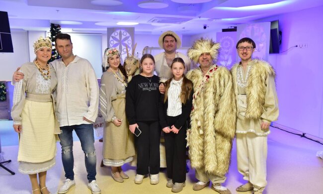 Артисты Национальной оперетты Украины посетили детскую больницу «Охматдет»