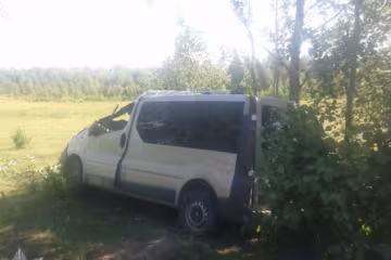 В масштабной аварии пострадали пятеро детей