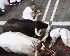 Іспанські бики влаштували туристам криваву бійню