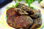Котлеты из баклажанов с грибами и сыром, скриншот: YouTube