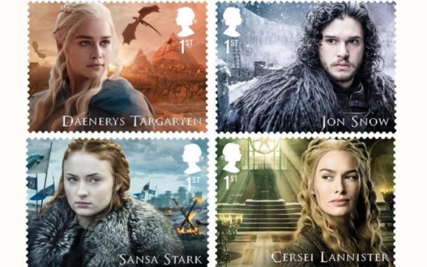 Королівська пошта Британії покаже кадри останніх серій Гри престолів