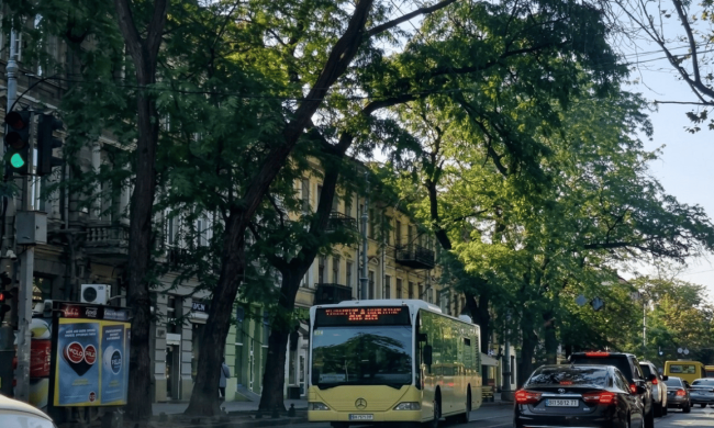 Социальный автобус в Одессе