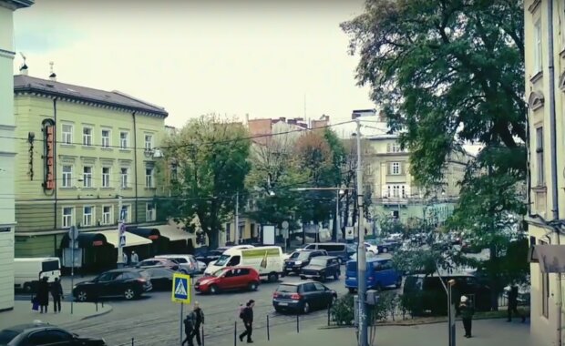 Львів, скріншот з відео