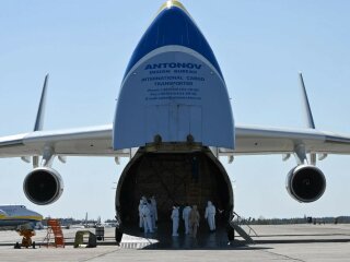 Літак Мрії, Гостомель / Фото: Женя Савилов / AFP