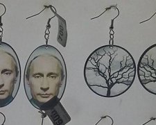 У мережі висміяли сережки з Путіним (фото)