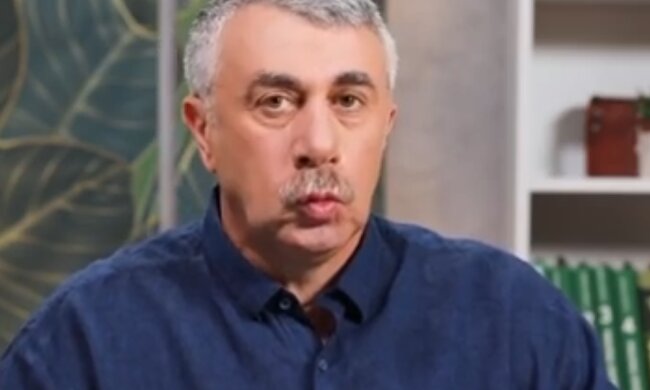 Скрин, видео YouTube Комаровский