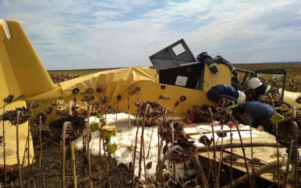 Украинский самолет разбился на Прикарпатье