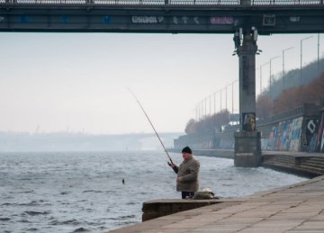 Украинцы, рыбалка, фото из соцсетей