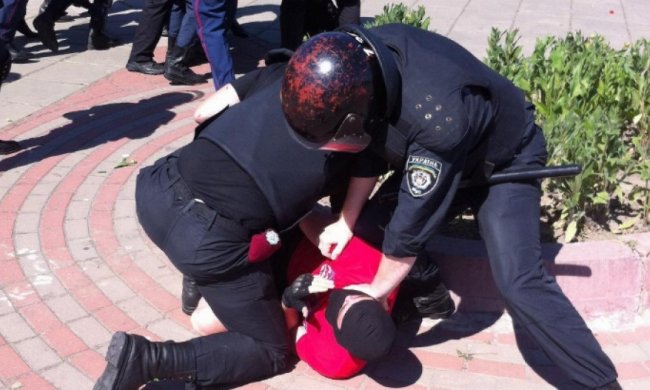 На київському марші секс-меншин уже 9 постраждалих міліціонерів