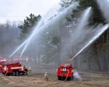 Рятувальники звітують  про повну ліквідацію пожежі під Чорнобилем