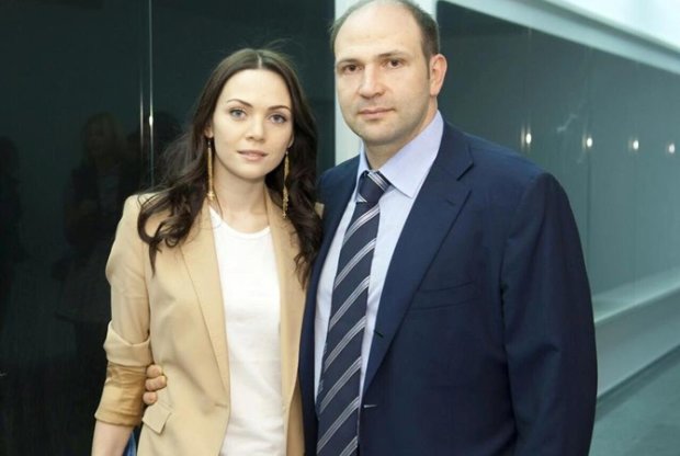 Лев Парцхаладзе с женой