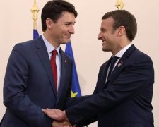 "Ніжності" красунчиків Трюдо і Макрона стали хітом