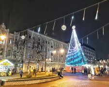 Новогодний Хмельницкий / фото: ХГС