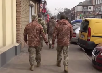 ТЦК на улице. Фото: скрин youtube