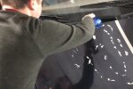 Полірування авто майонезом, скріншот: YouTube