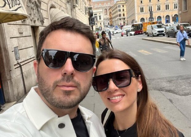 Гриша Решетник із дружиною у Римі, фото: Instagram