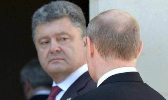 Петро Порошенко і Володимир Путін, скріншот: YouTube