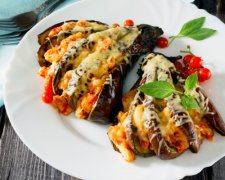 Самый вкусный рецепт фаршированных баклажанов