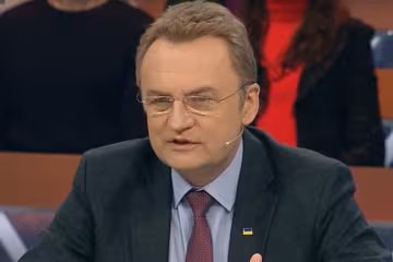 Садовой, мэр Львова, скриншот с видео