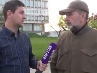 Захоплений мер Херсона Ніколаєнко. Фото: Telegram