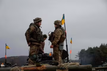 украинские военные