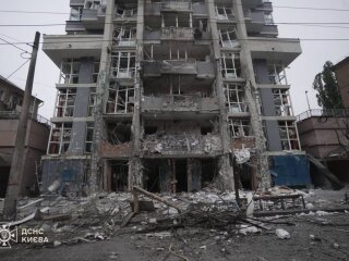 наслідки удару по Києву 25.05.25