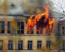 У Запорізькій області горіла сільська школа