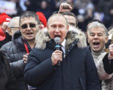 Слава Украине: на проплаченном российском митинге что-то пошло не так